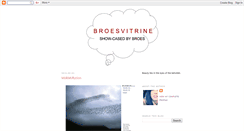 Desktop Screenshot of broesvitrine.blogspot.com