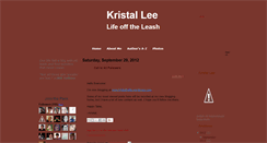 Desktop Screenshot of kristalleeromances.blogspot.com