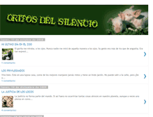 Tablet Screenshot of gritos-silencio.blogspot.com