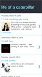 Mobile Screenshot of lifeofacaterpillar.blogspot.com