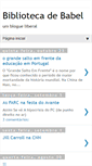 Mobile Screenshot of abibliotecadebabel.blogspot.com