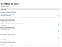 Tablet Screenshot of abibliotecadebabel.blogspot.com