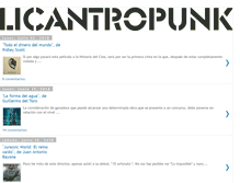 Tablet Screenshot of licantropunk.blogspot.com