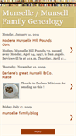 Mobile Screenshot of munsellefamilygenealogy.blogspot.com