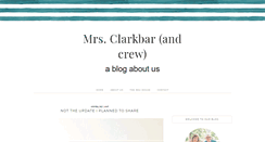 Desktop Screenshot of mrsclarkbar.blogspot.com