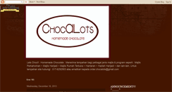 Desktop Screenshot of chocalots.blogspot.com