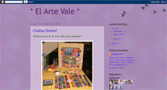 Desktop Screenshot of el-artevale.blogspot.com