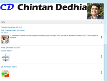 Tablet Screenshot of chintan-dedhia.blogspot.com