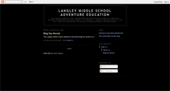 Desktop Screenshot of lmsadventure.blogspot.com