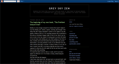 Desktop Screenshot of greyskyzen.blogspot.com