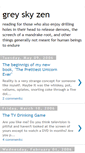 Mobile Screenshot of greyskyzen.blogspot.com