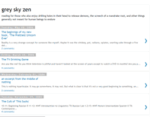 Tablet Screenshot of greyskyzen.blogspot.com