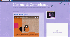 Desktop Screenshot of manerasdecomunicarse.blogspot.com