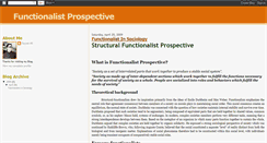 Desktop Screenshot of functionalistprospective.blogspot.com