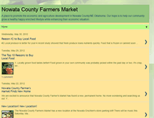 Tablet Screenshot of nowatacountyfarmersmarket.blogspot.com