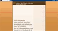 Desktop Screenshot of pendidikanperdamaian.blogspot.com