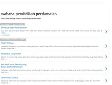 Tablet Screenshot of pendidikanperdamaian.blogspot.com