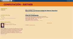 Desktop Screenshot of iuetaeb-computacion.blogspot.com