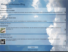 Tablet Screenshot of margot-johannas-blog.blogspot.com