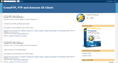 Desktop Screenshot of crossftp.blogspot.com