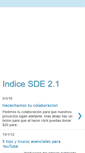 Mobile Screenshot of indicesde.blogspot.com