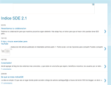 Tablet Screenshot of indicesde.blogspot.com