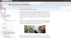 Desktop Screenshot of basedetestedesoftware.blogspot.com