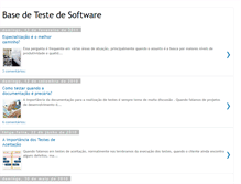 Tablet Screenshot of basedetestedesoftware.blogspot.com