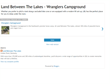 Tablet Screenshot of landbetweenthelakes-wranglers.blogspot.com