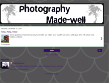 Tablet Screenshot of photographymade-well.blogspot.com