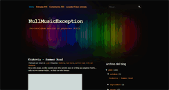 Desktop Screenshot of nullmusicexception.blogspot.com