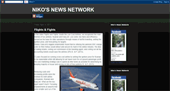Desktop Screenshot of nikosnewsnow.blogspot.com