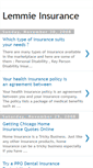 Mobile Screenshot of lemmieinsurance.blogspot.com