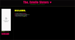 Desktop Screenshot of estellesisters.blogspot.com
