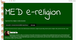 Desktop Screenshot of med-e-religion.blogspot.com