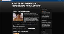 Desktop Screenshot of kursus-bekam.blogspot.com