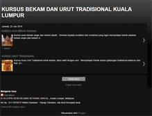 Tablet Screenshot of kursus-bekam.blogspot.com