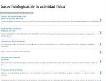 Tablet Screenshot of basesfisiologicasdelaactividadfisica.blogspot.com