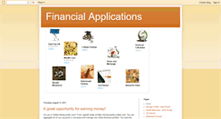 Desktop Screenshot of myfinapps.blogspot.com