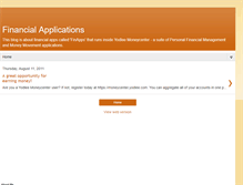 Tablet Screenshot of myfinapps.blogspot.com