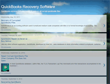 Tablet Screenshot of intuitquickbooksrecovery.blogspot.com