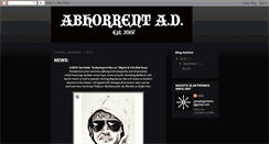 Desktop Screenshot of abhorrentafterdeath.blogspot.com