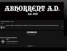 Tablet Screenshot of abhorrentafterdeath.blogspot.com