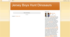 Desktop Screenshot of jerseyboyhuntsdinosaurs.blogspot.com