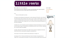 Desktop Screenshot of littleroots2002.blogspot.com