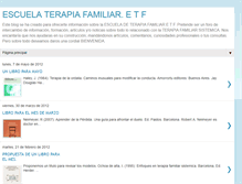 Tablet Screenshot of escuelaterapiafamiliar.blogspot.com