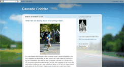 Desktop Screenshot of cascadecobbler.blogspot.com