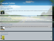 Tablet Screenshot of cascadecobbler.blogspot.com