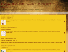 Tablet Screenshot of cuartoaybescuela6.blogspot.com