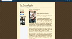 Desktop Screenshot of jjepsonfamily.blogspot.com